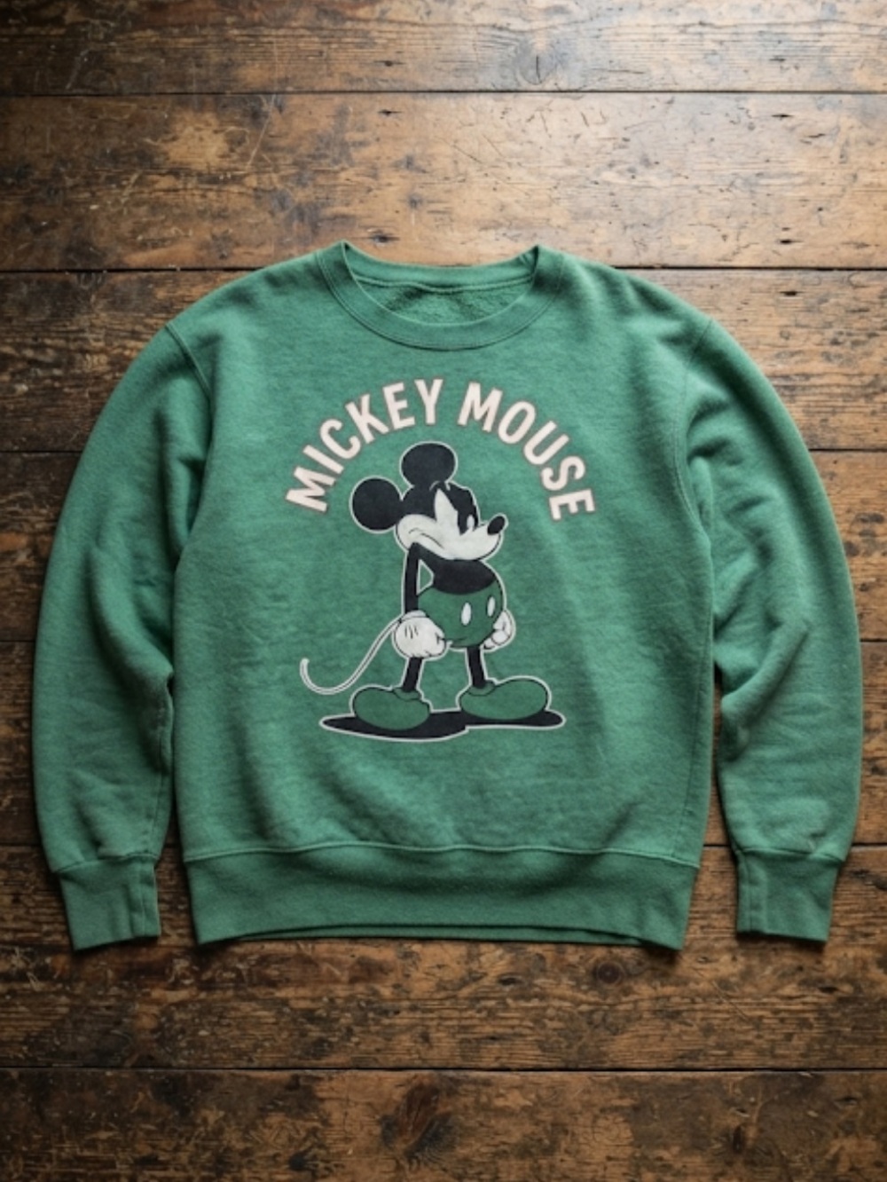 Mickey Mouse Green Crewneck sweatshirt